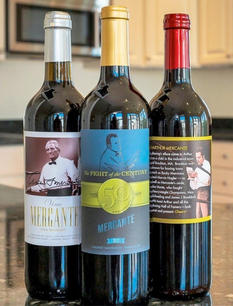 trio of  mercante wines