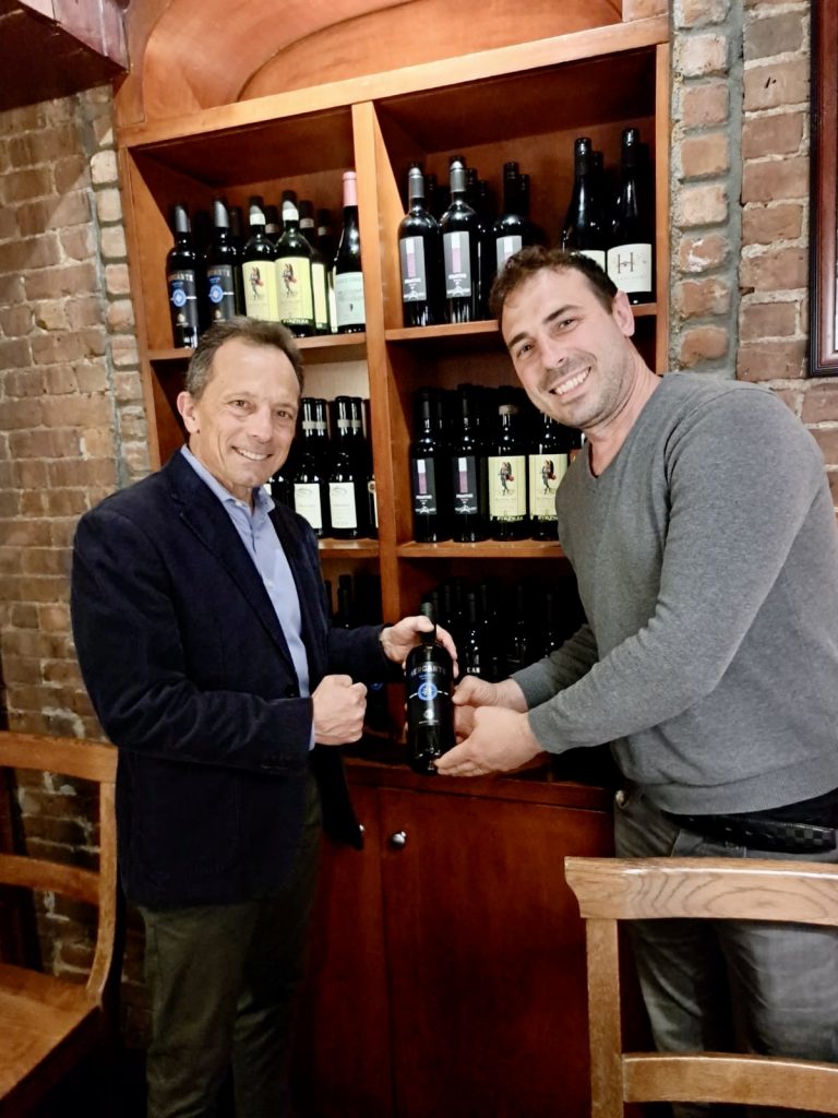 James and Salvatore at Lattanzi, NYC