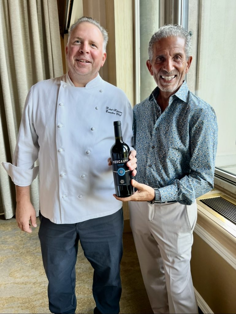 NYAC Chef Robert and Past President Dominic B.