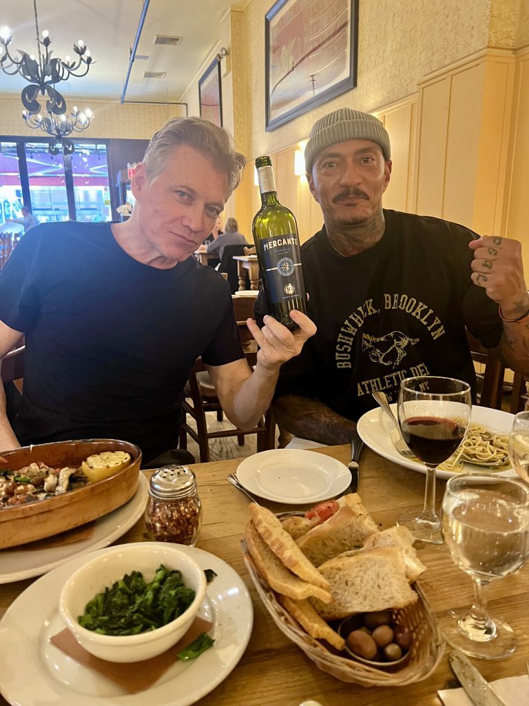 Actors Holt McCallany &amp; Jessie