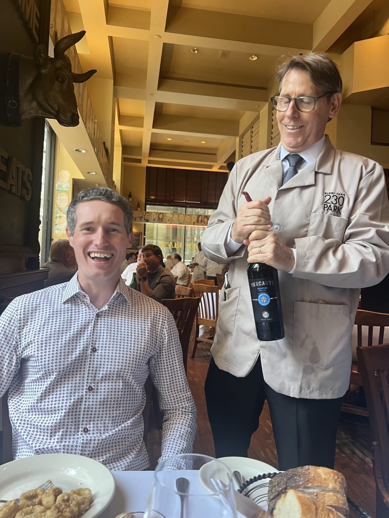 George W. @ Original Bobby Van&rsquo;s with Mercante Primitivo