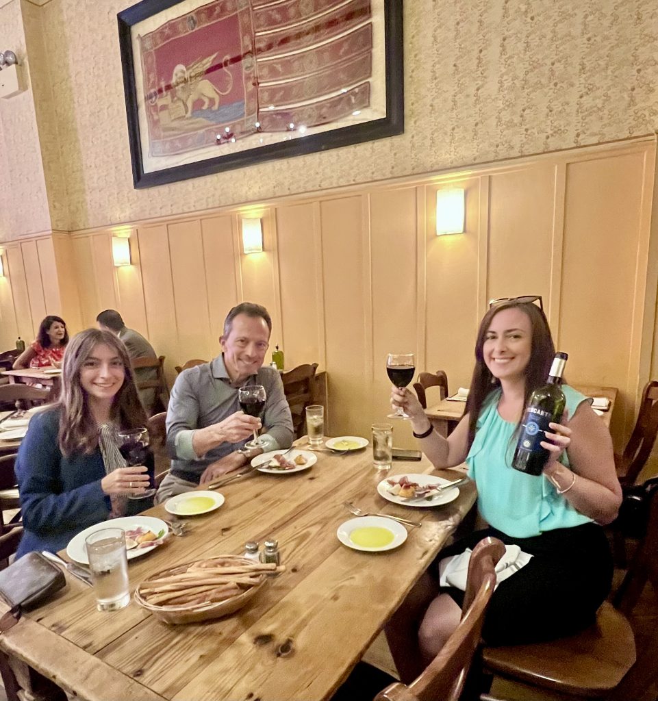 James M, Joanna G and Luciana C, NYC